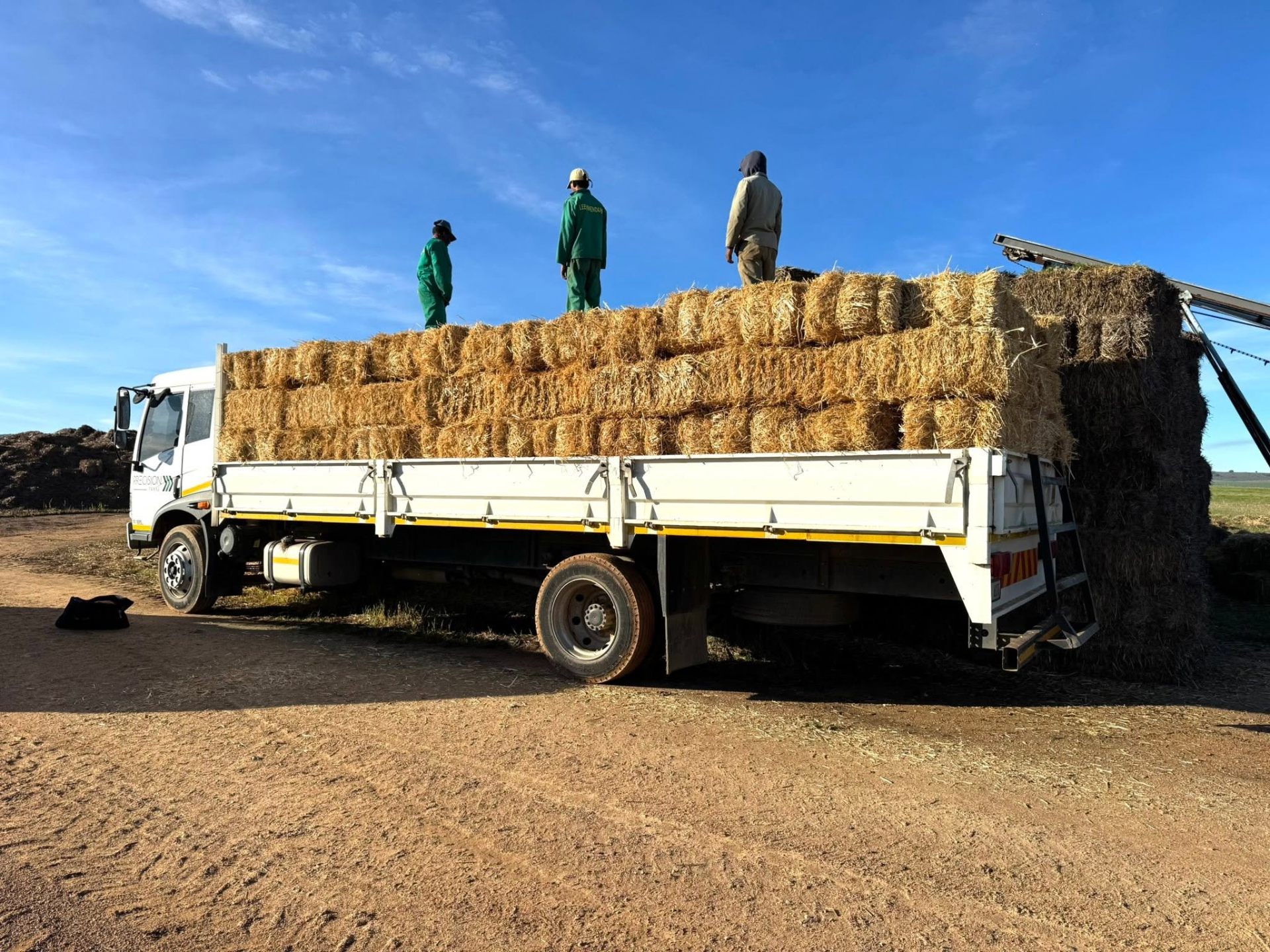 Hay bales — farm delivery